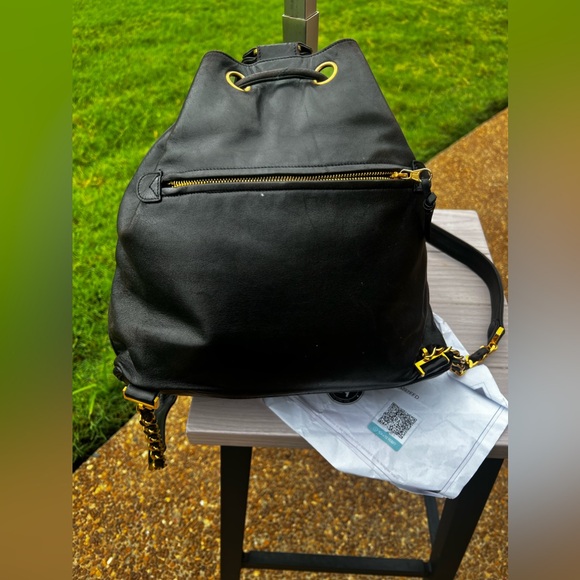 Chanel CC Logo Drawstring Backpack - Picture 5 of 12